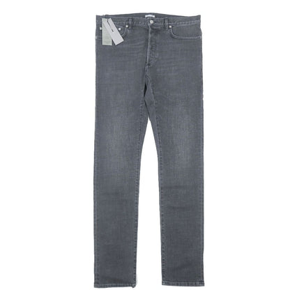 Dior Slim Fit 17.5 Denim Pants Jeans Button Fly Black