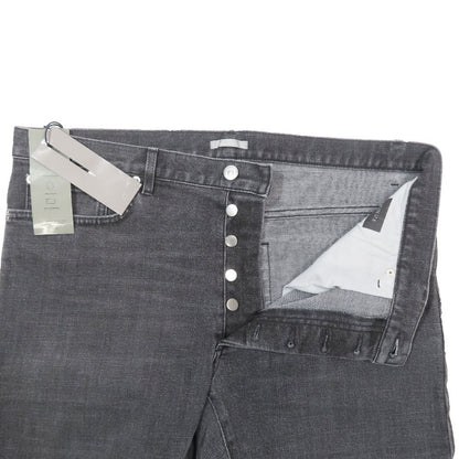 Dior Slim Fit 17.5 Denim Pants Jeans Button Fly Black — view 4