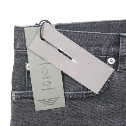 Dior Slim Fit 17.5 Denim Pants Jeans Button Fly Black — view 8