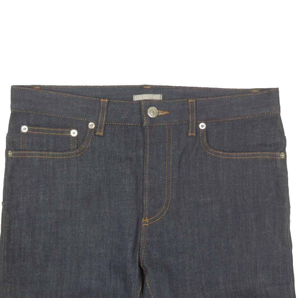 Dior Slim Fit 17.5 Denim Pants Jeans Button Fly Indigo — view 3