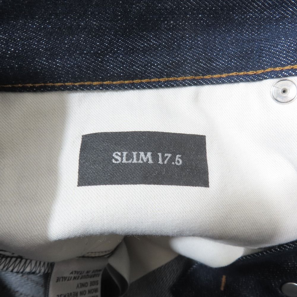 Dior Slim Fit 17.5 Denim Pants Jeans Button Fly Indigo — view 7