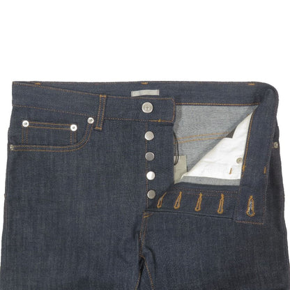Dior Slim Fit 17.5 Denim Pants Jeans Button Fly Indigo — view 4