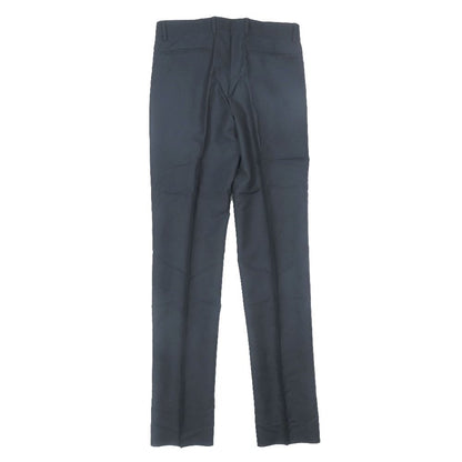 Dior Pleated Trousers Pants Wool Mohair 46 Black — view 2