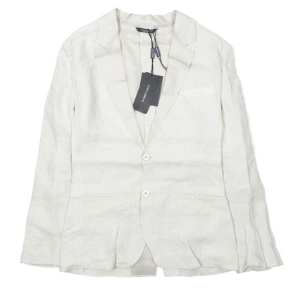 Dolce & Gabbana Tailored Jacket Linen Center Vent 44 White