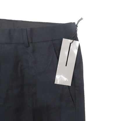 Dior Pleated Single Trousers Pants Suit 48 Navy — view 5