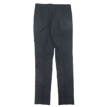Dior Pleated Single Trousers Pants Suit 48 Navy — view 2