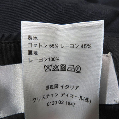 Dior Pleated Single Trousers Pants Suit 48 Navy — view 8