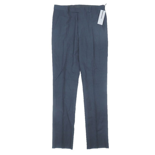 Dior Pleated Single Trousers Pants Suit 48 Navy