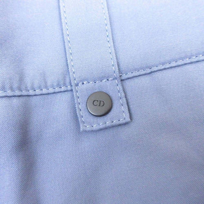 Dior Homme Cargo Pants Wide Tapered Silhouette Work 48 Blue Gray — view 6