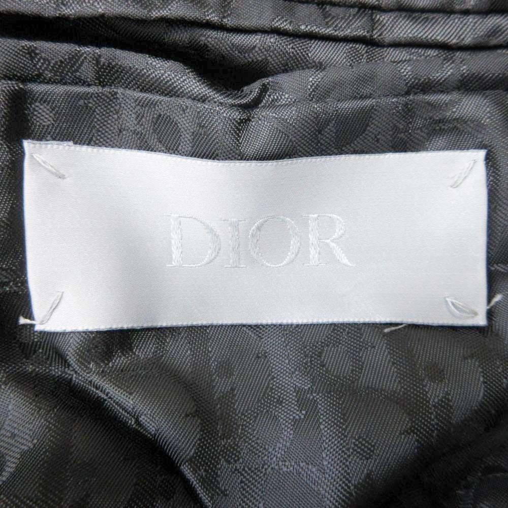 Dior Homme Oblique Lined Tailored Jacket Notch Lapel 2 Buttons Single Breasted — view 7