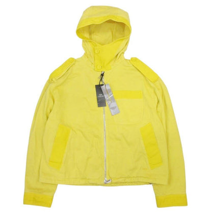 Dior Homme Peter Doig Oversize Hoodie Cotton Twill Jacket 50 Yellow