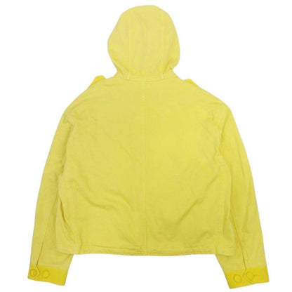 Dior Homme Peter Doig Oversize Hoodie Cotton Twill Jacket 50 Yellow — view 2