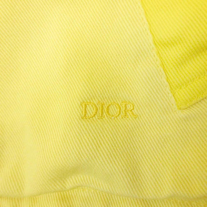Dior Homme Peter Doig Oversize Hoodie Cotton Twill Jacket 50 Yellow — view 7