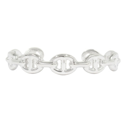 Hermes Chaine D'ancre Bangle Bracelet Silver — view 2