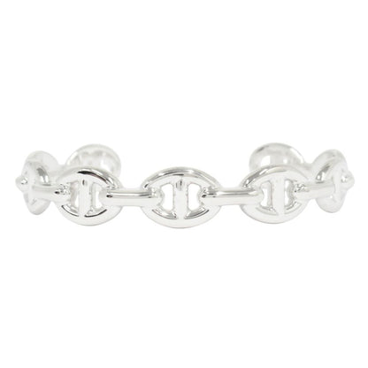 Hermes Chaine D'ancre Bangle Bracelet Silver — view 2