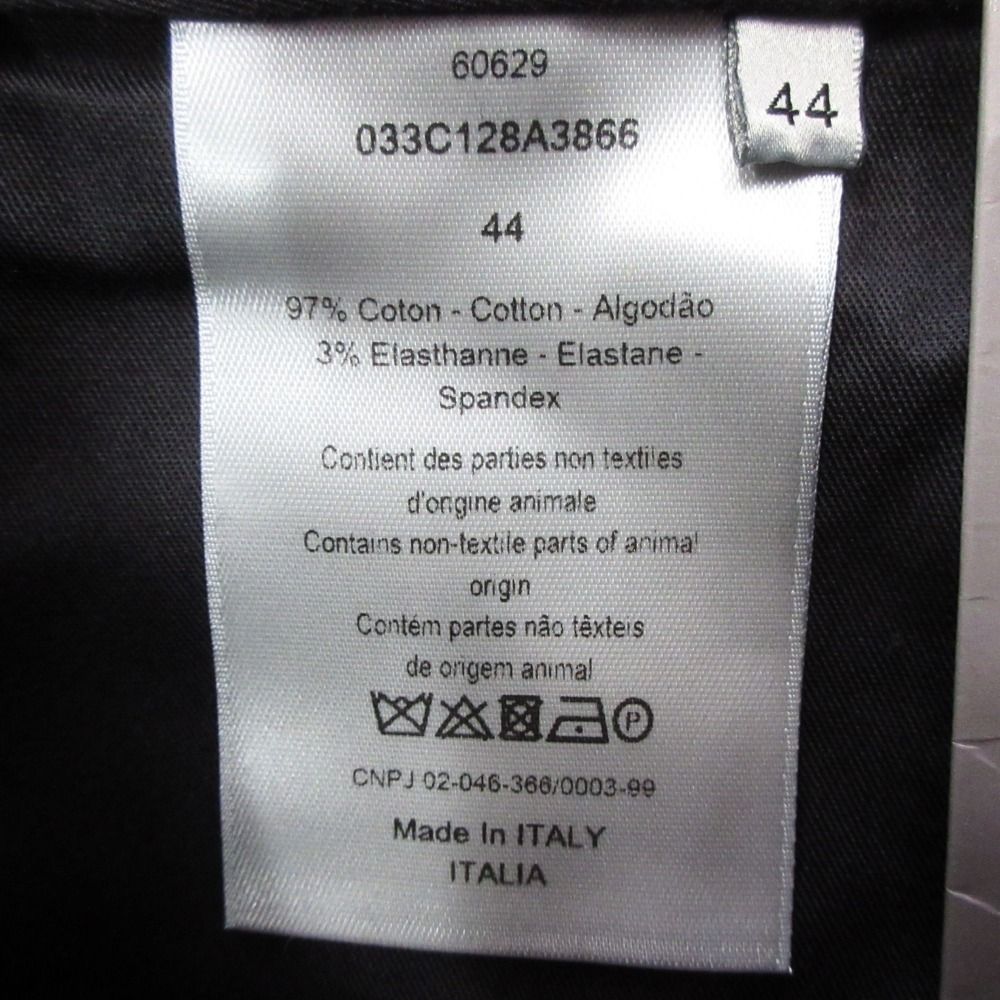 Dior Saddle Pocket Bermuda Shorts Logo Embroidery 44 Black — view 8