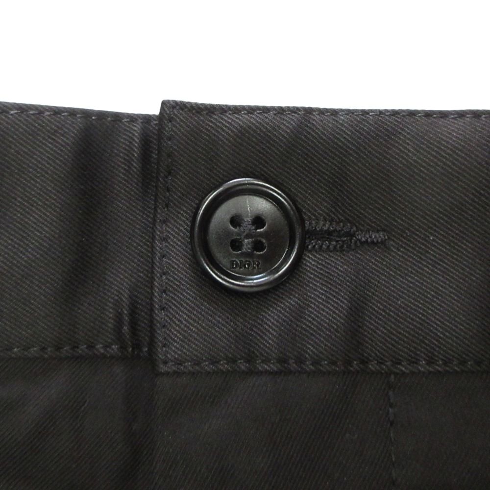 Dior Saddle Pocket Bermuda Shorts Logo Embroidery 44 Black — view 4