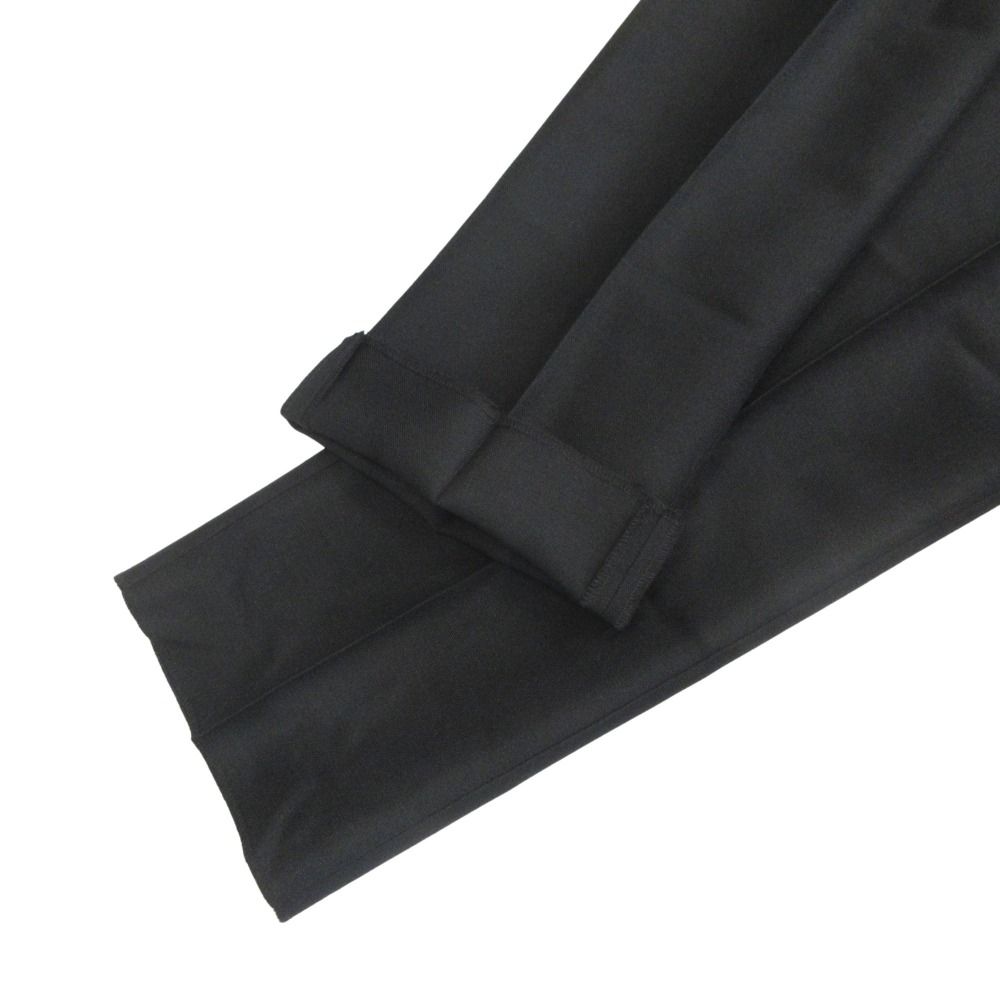 Dior Trousers Tapered Pants Pleated Wool Mohair Blend 46 Black — view 5