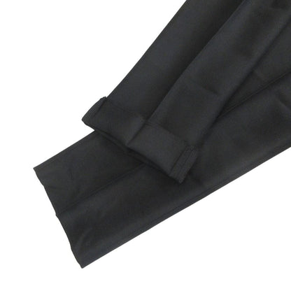 Dior Trousers Tapered Pants Pleated Wool Mohair Blend 46 Black — view 5