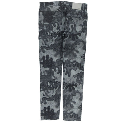 Dior Peter Doig Jeans Dark Blue Camouflage Denim Pants All Over Pattern 29 Gray — view 2