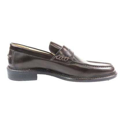 Dolce & Gabbana D&G & Leather Shoes Coin Loafers 41 Dark Brown — view 2