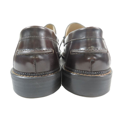 Dolce & Gabbana D&G & Leather Shoes Coin Loafers 41 Dark Brown — view 5
