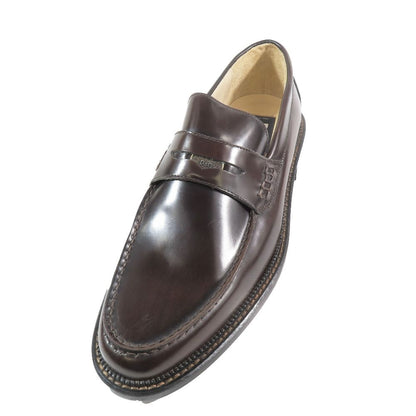 Dolce & Gabbana D&G & Leather Shoes Coin Loafers 41 Dark Brown — view 4