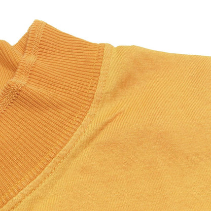 Dior Peter Doig Logo Embroidered Patch Short Sleeve T-Shirt Top L Orange — view 6