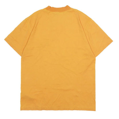 Dior Peter Doig Logo Embroidered Patch Short Sleeve T-Shirt Top L Orange — view 2