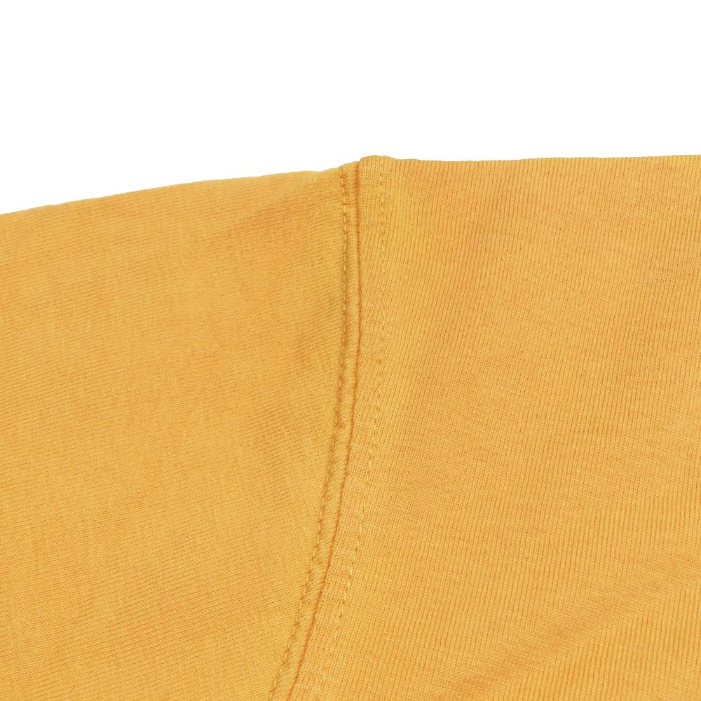 Dior Peter Doig Logo Embroidered Patch Short Sleeve T-Shirt Top L Orange — view 7