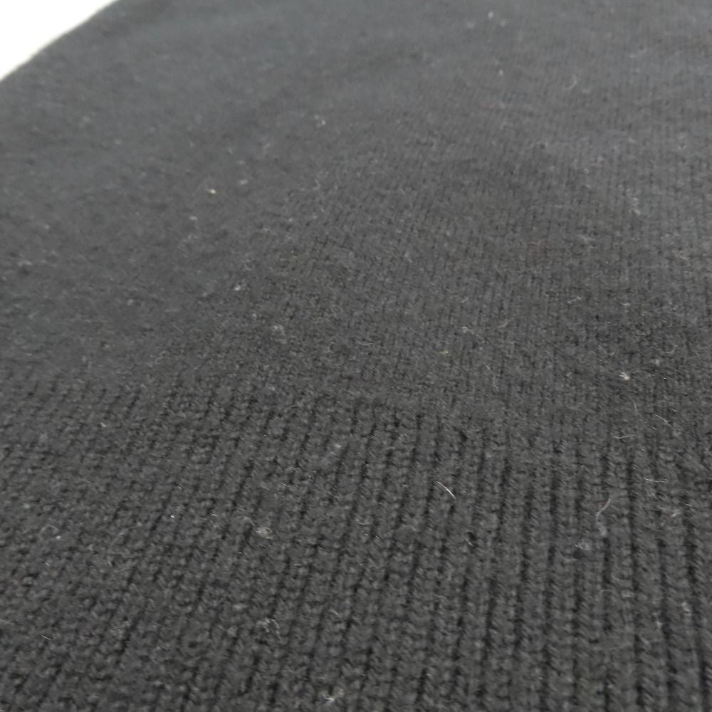 Dior J'adior 8 Logo Boxy Sweater Cashmere Knit Long Sleeve Pullover 38 Black — view 4