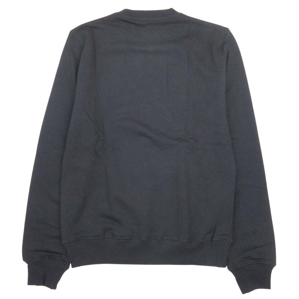 Dior Homme CD Logo Sweatshirt Brushed Lining Top Pullover Crew Neck S Black — view 2
