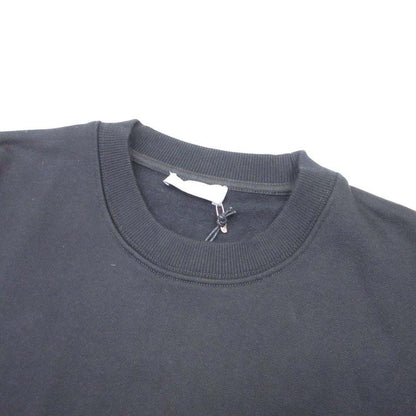Dior Homme CD Logo Sweatshirt Brushed Lining Top Pullover Crew Neck S Black — view 3