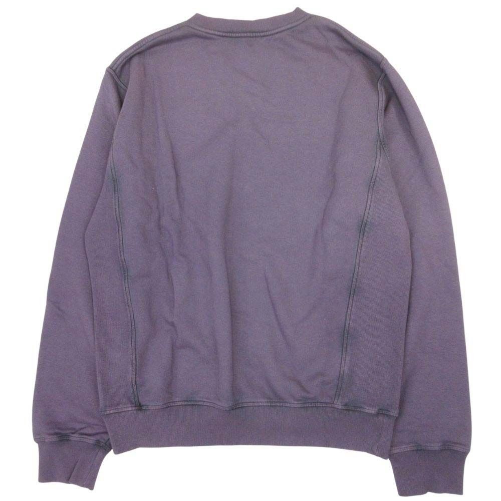 Dior Homme Peter Doig Sweatshirt Lion Embroidery Fleece Top S Dark Purple — view 2