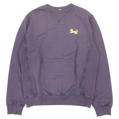 Dior Homme Peter Doig Sweatshirt Lion Embroidery Fleece Top S Dark Purple
