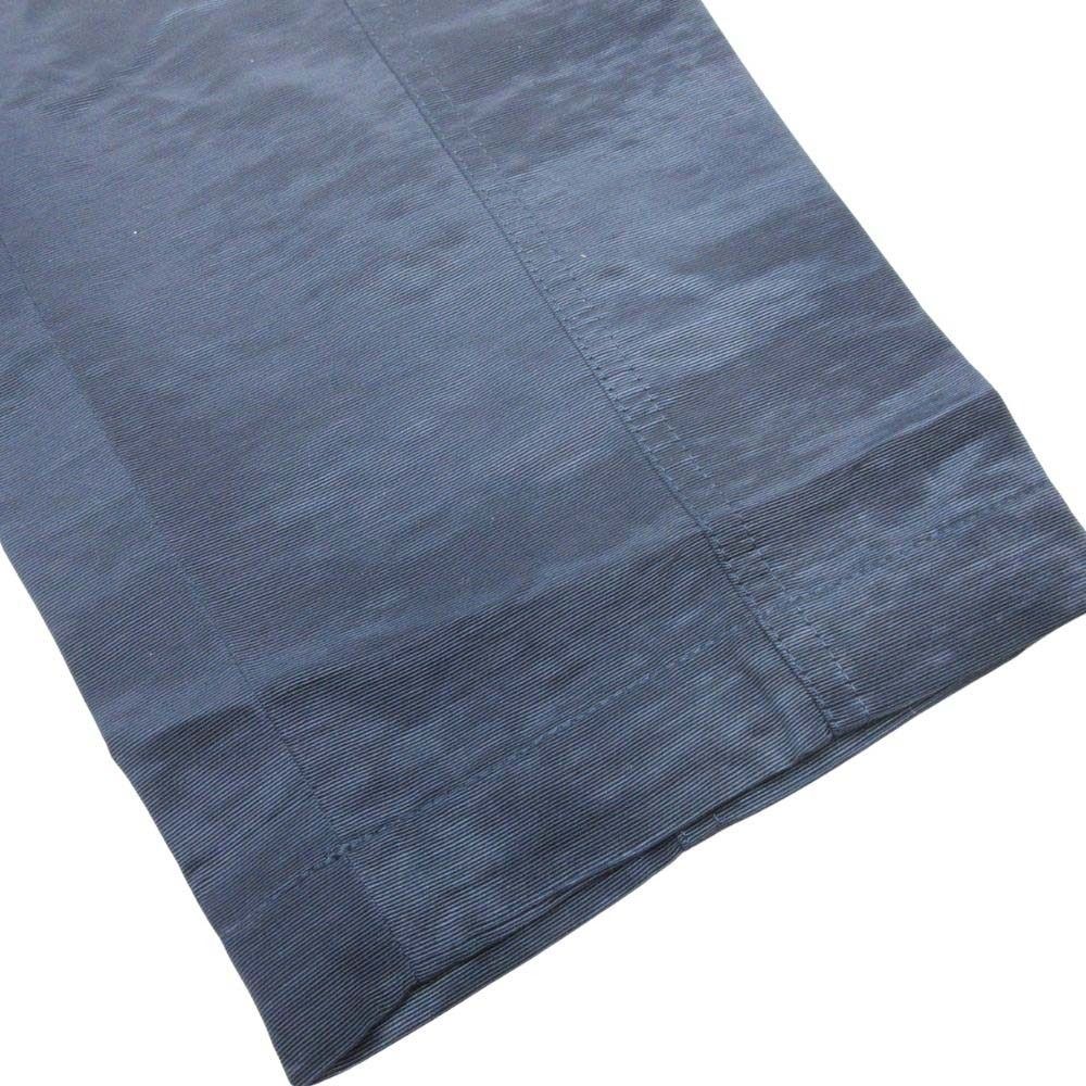 Dior Homme Polysatin Zip Cargo Pants Work Tapered Silhouette 46 Navy — view 3