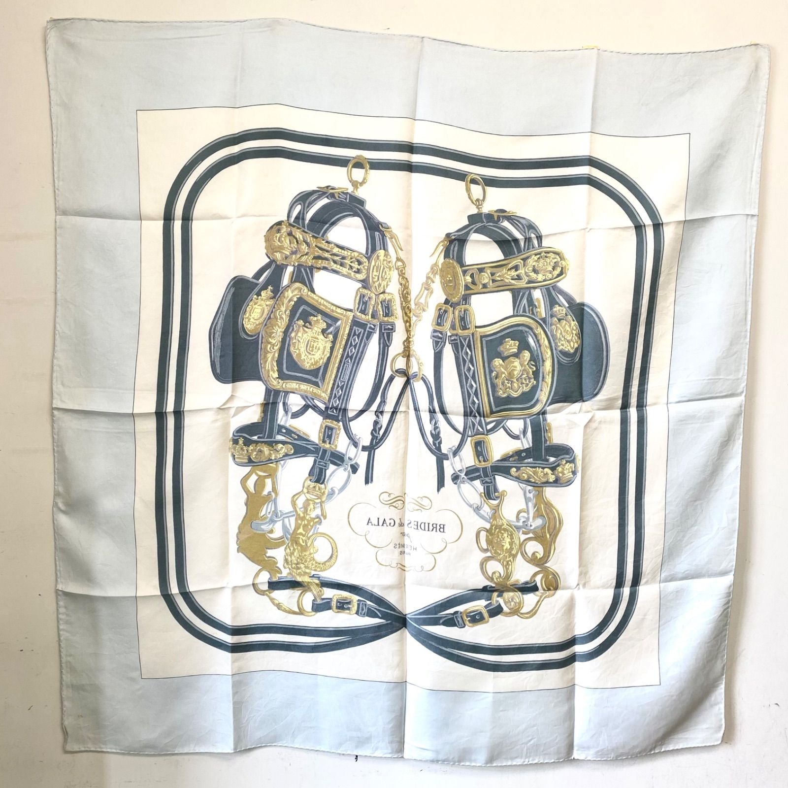 Hermes Scarf Carre 90 Brides de Gala Silk Shawl — view 2
