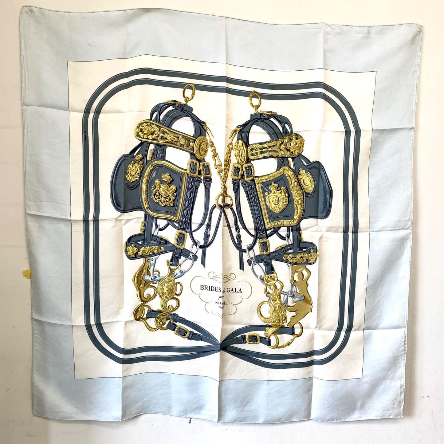 Hermes Scarf Carre 90 Brides de Gala Silk Shawl