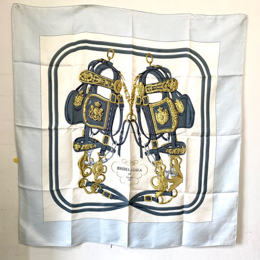 Hermes Scarf Carre 90 Brides de Gala Silk Shawl