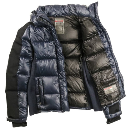 Prada Sport Down Jacket 44 Navy — view 7