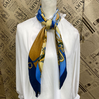 Hermes Scarf Silk Carre 90 Sun Shawl — view 3