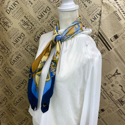 Hermes Scarf Silk Carre 90 Sun Shawl — view 4