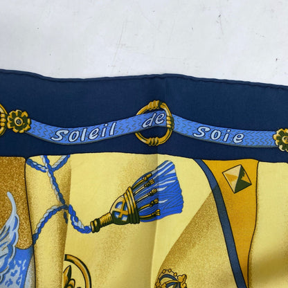 Hermes Scarf Silk Carre 90 Sun Shawl — view 7