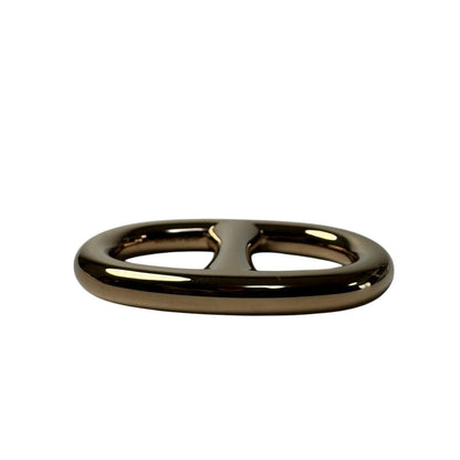Hermes Scarf Ring Chaine D'ancre Gold — view 2
