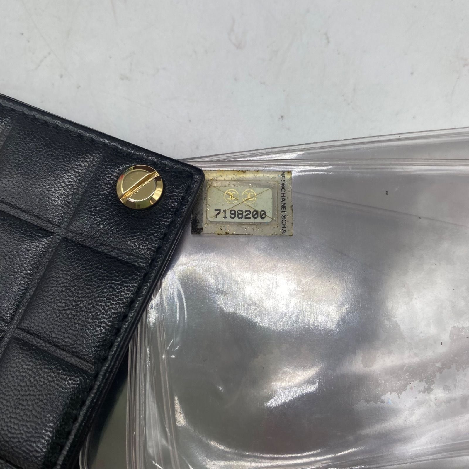 Chanel Card Case Set Era Business Coco Button — view 6