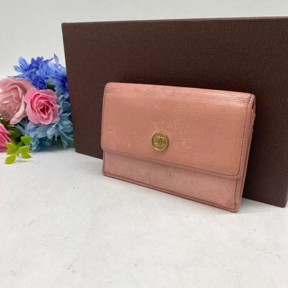 Chanel Coin Case Coco Button Pink Purse Card — view 2