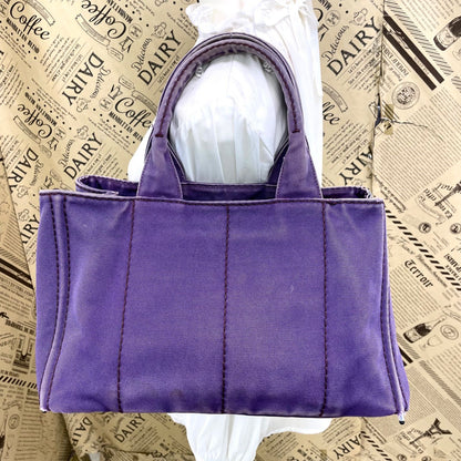 Prada Handbag Canapa Purple Travel Camping Outdoor — view 2