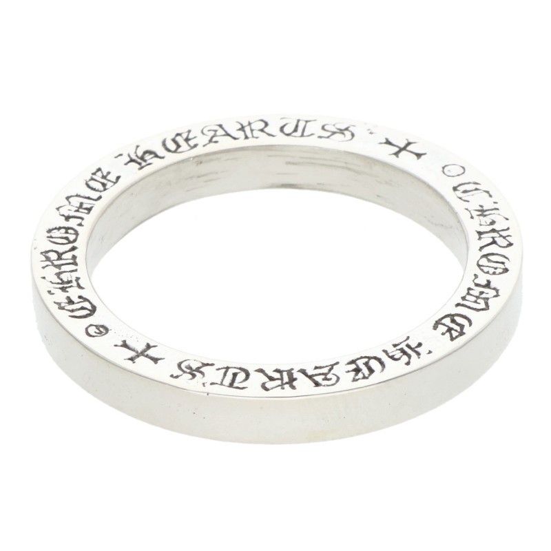 Chrome Hearts mm Spacer Pln mm Plain Silver Ring — view 4