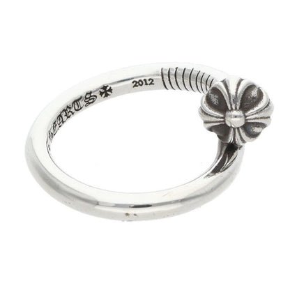 Chrome Hearts Nail Crsball Cross Ball Silver Ring — view 5