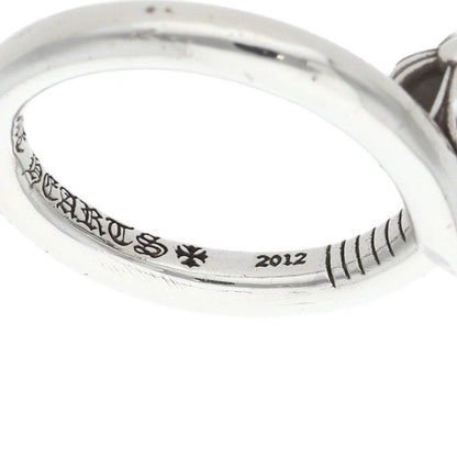 Chrome Hearts Nail Crsball Cross Ball Silver Ring — view 4